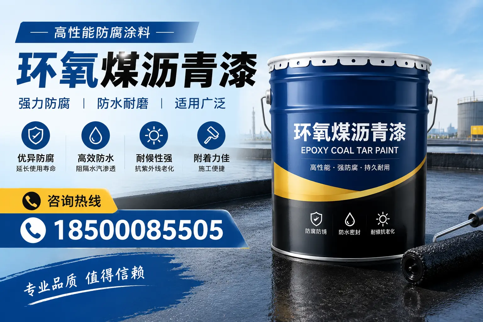 环氧煤沥青漆的主要成分与功能，崇左用户深度了解